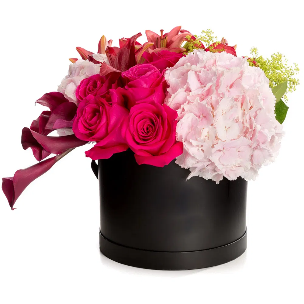Gift Paper Rose Hat Packaging Luxury Flower Box